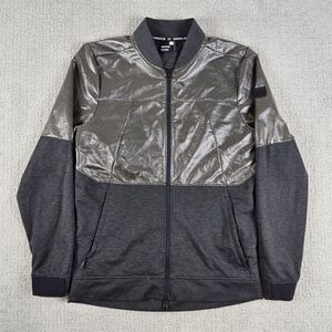 Under Armour Storm Unstoppable Jacket Mens Size S Gray/Black Gym Running Athlete